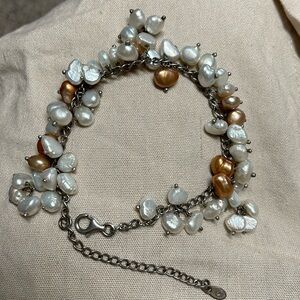 Genuine freshwater pearl bracelet